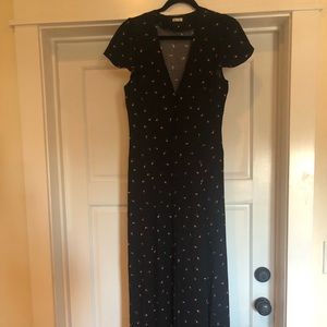 Reformation Floral Button down dress. Sz 8.